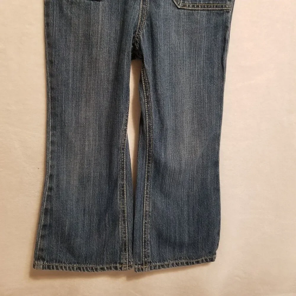 Oshkosh Bgosh 4T Overalls Vestbak 100% Cotton Denim Full Length Vtg 90s